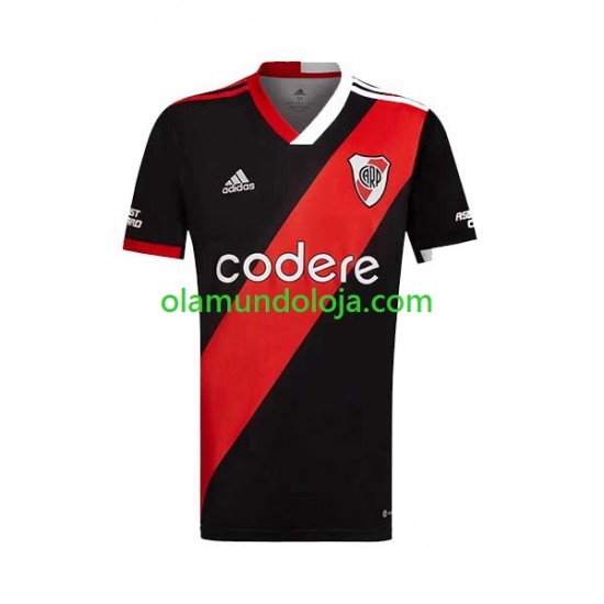 Camisola CA River Plate Homem Equipamento Terceiro 2023-2024 Manga Curta